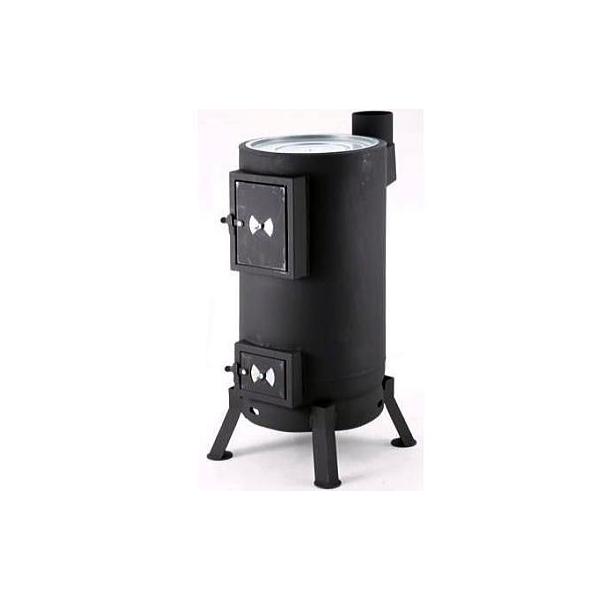 丸型薪ストーブ OS-0675 (ボンベストーブ) 最大薪長 500mm サンカ