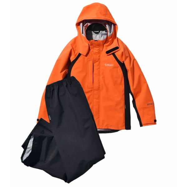 bloom ゴアテックス　ピンク GORE-TEX】男女兼用こだわりのBloom防水透湿レインウェア上下セット