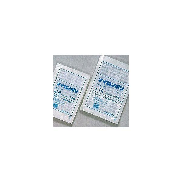 福助工業 (1200枚入) ナイロンポリ 新Lタイプ規格袋 No.17 (24-36) 240
