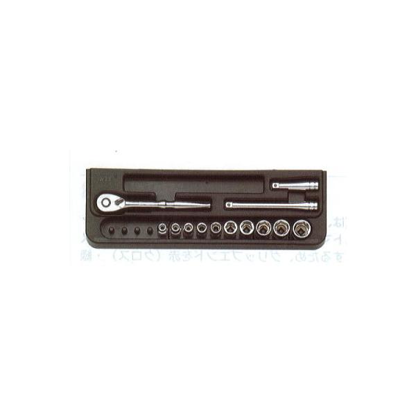 KTC KTC 6.3sq ソケットレンチセット 13点 TB210 KTC京都機械工具 : ザ