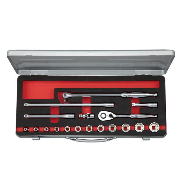 KTC KTC 9.5sq.ソケットレンチセット(十二角) 18点 TB318WA KTC京都