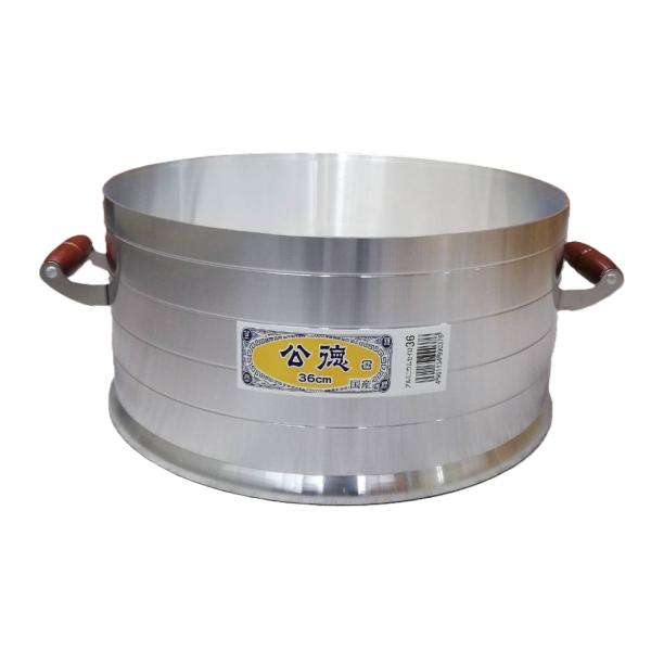 公徳セイロ 1段 すのこ付 36cm 5升用 せいろ 深さ16cm ナカオ 〔本体