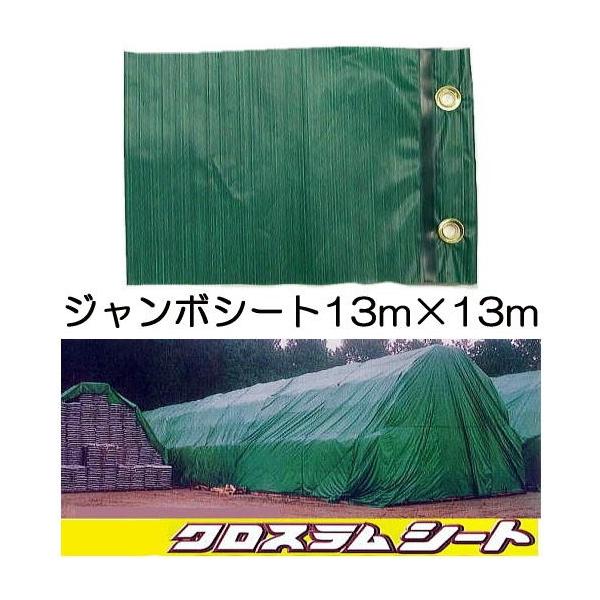 ブルーシートより1割以上軽い クロスラムジャンボシート 13M×13M : ザ