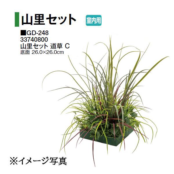タカショー 【室内用】 人工植物 山里セット 道草 C (GD-248 33740800