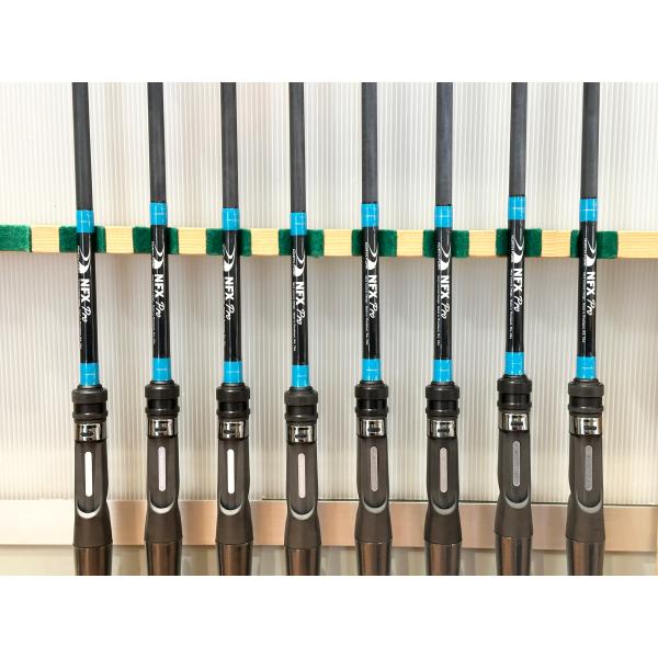 ノースフォークコンポジットnfxpro 65ML+、65M+ 2本セット ノースフォークコンポジット NFX-Pro C65ML+ Jerk Bait Rod 2024