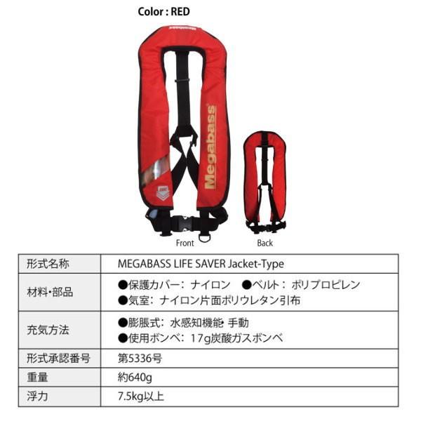 ���K�o�X�@���C�t�Z�[�o�[ LIFE SAVER VEST RED MEGABASS  ���b�h