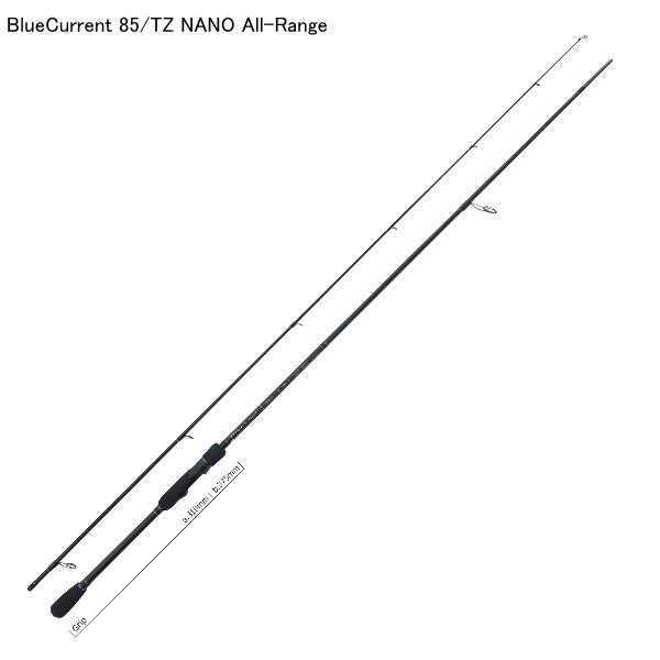 ブルーカレントTZ NANO 85 オールレンジ 極美品 YAMAGA Blanks ヤマガブランクス ブルーカレント 85/TZ NANO オール