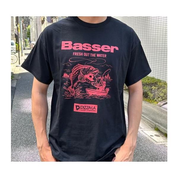 PIZZA-LA×BasserコラボTシャツ