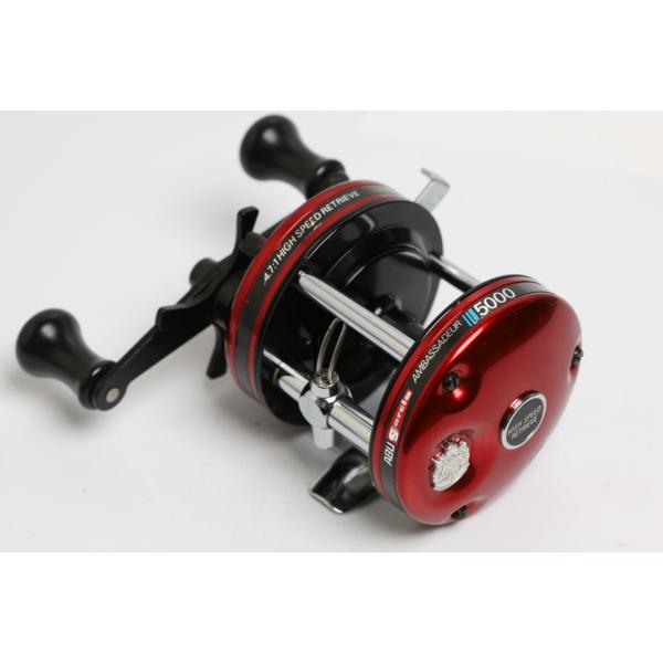 ABU ガルシア　5000番?代 パーミングカップ レッド （注意・難有り） Abu Garcia（アブガルシア） アンバサダー 5000 パーミングカップ 動画