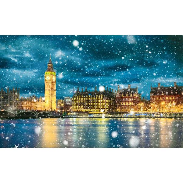 ピントー(Pintoo) 1000ピース プラ製ジグソーパズル雪夜のテムズ川
