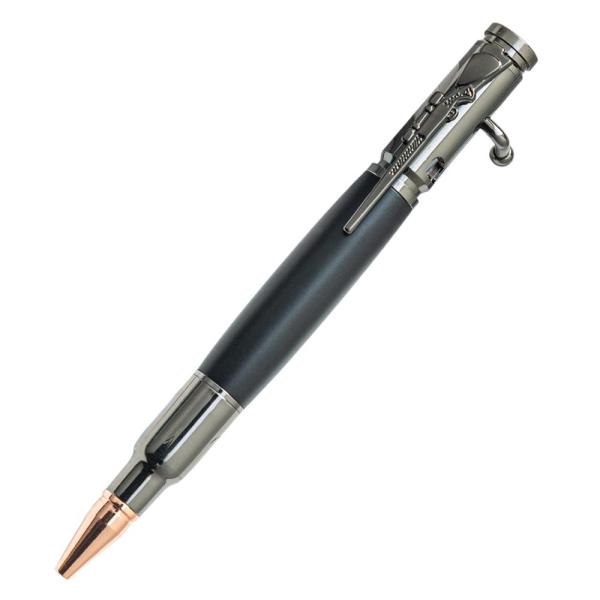 Men Gel Pen 1.0mm Metal Bolt Action Pen Quick Dry ...