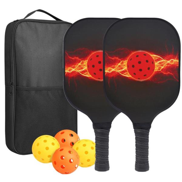 Pickleball Paddles Set of 2 - USAPA Approved Pickleball Paddle Comfortable