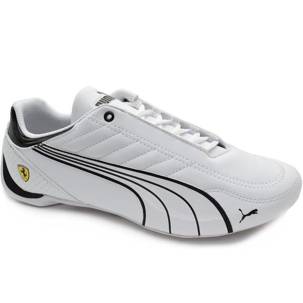 puma white rosso corsa