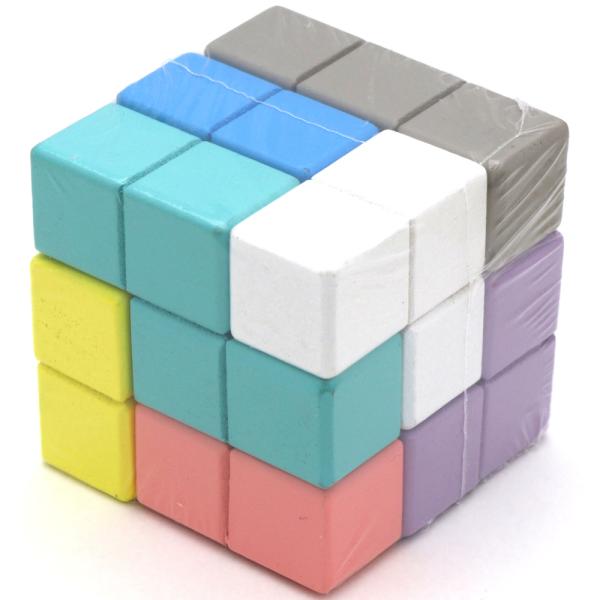 [デビカ] IQMOKU PUZZLE イクモク木製知育パズル 立体パズル 113016