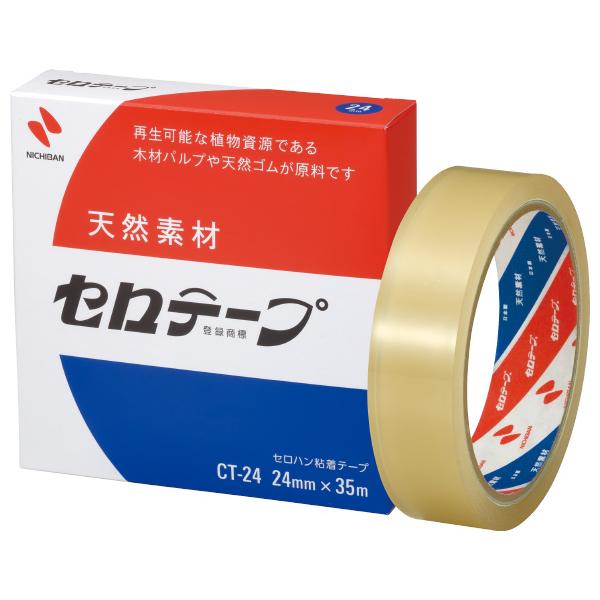 [ニチバン] セロテープ 大巻 箱入り 24mm CT-24