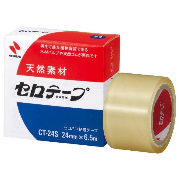 [ニチバン] セロテープ 小巻 箱入り 24mm CT-24S