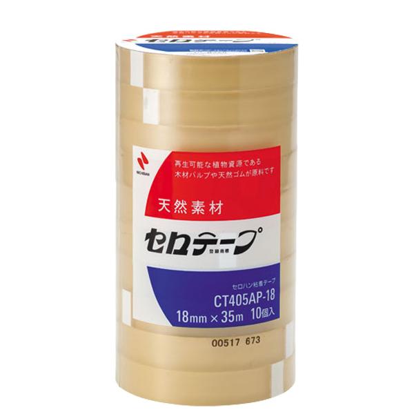 [ニチバン] セロテープ 大巻 業務用 18mm 10巻 CT405AP-18