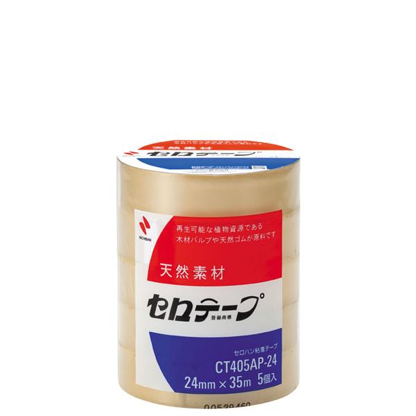 [ニチバン] セロテープ 大巻 業務用 24mm 5巻 CT405AP-24 バラして出荷 他商品と同梱不可