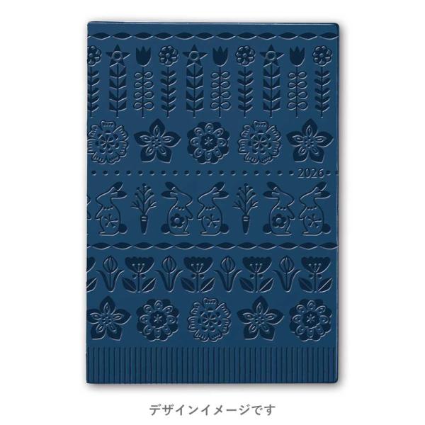 [Release date: February 6, 2026][PAGEM] 2026年4月始まり ペイジェムファミリー×マンスリーB6-i月曜 (ネイビー)サイズ: B6版 188×133mmPAGEMの2026年4月始まりの手帳です。