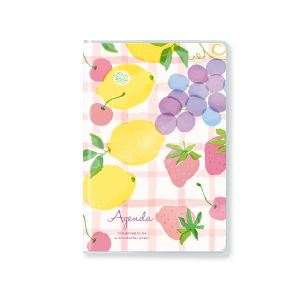 リュリュ] スケジュール帳 A6サイズ 2026年度 2月始まり フルーツ SDK