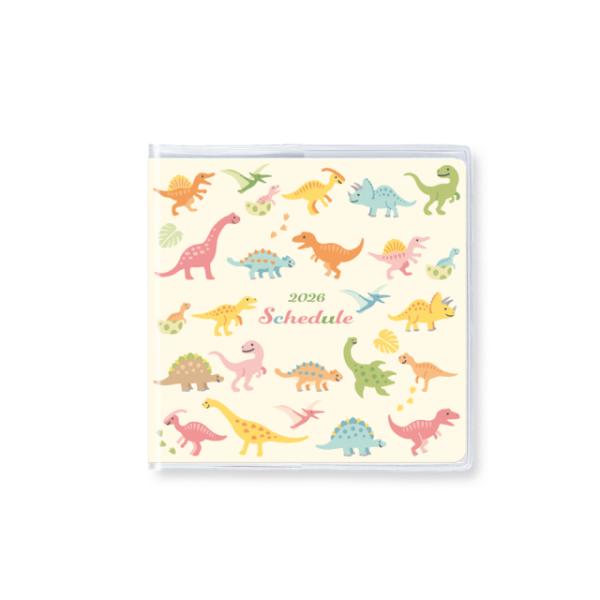 正方形サイズのコンパクトなスケジュール帳です。コンパクトながら、月の満ち欠け表示や、次月のカレンダー、メモ欄もあり、必要な機能はバッチリ。「1度使うと手放せない」というお声が多いスケジュール帳です。2026年度版より本文を、より使いやすくリ...