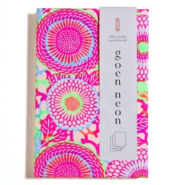 尚雅堂] 友禅朱印帖 goen-neon N-4 菊 No.23214 : 文具店TAG ONLINE