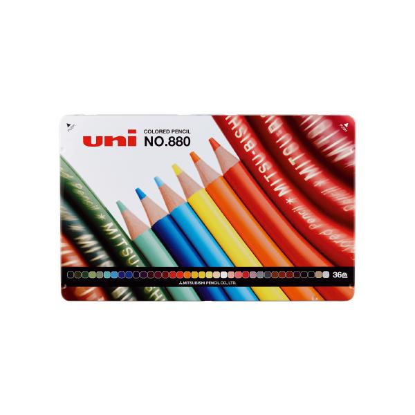 ジェットストリーム [uni] 色鉛筆880 36色セット 三菱鉛筆 : 文具店TAG