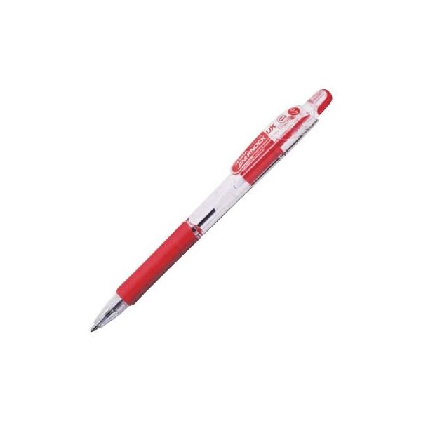 油性ボールペン ジムノックUK0.7 [赤] 0.7mm BN10-R