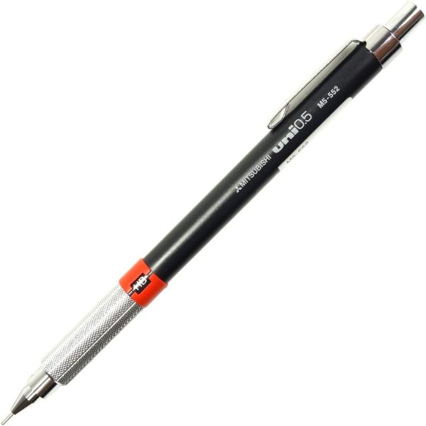 M555224　三菱鉛筆 シャープペン 製図用 0.5 黒 M5552.24　 4902778364284（150セット）