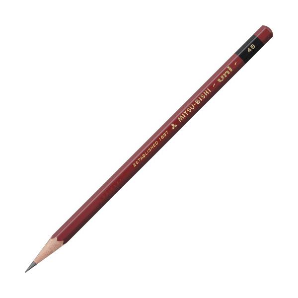 三菱鉛筆 ユニ鉛筆 U4B 4B :j-113134:オフィスジャパン - 通販 - Yahoo!ショッピング