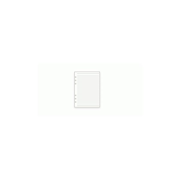 [ゆうパケット配送可]レイメイ藤井 Davinci ダヴィンチ システム手帳 リフィル 徳用ノート（6.5mm方眼）ホワイト　DAR455