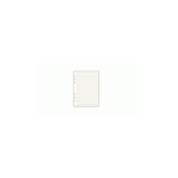 [ゆうパケット配送可]レイメイ藤井 Davinci ダヴィンチ システム手帳 リフィル 徳用ノート（6.5mm罫）クリーム　DAR459