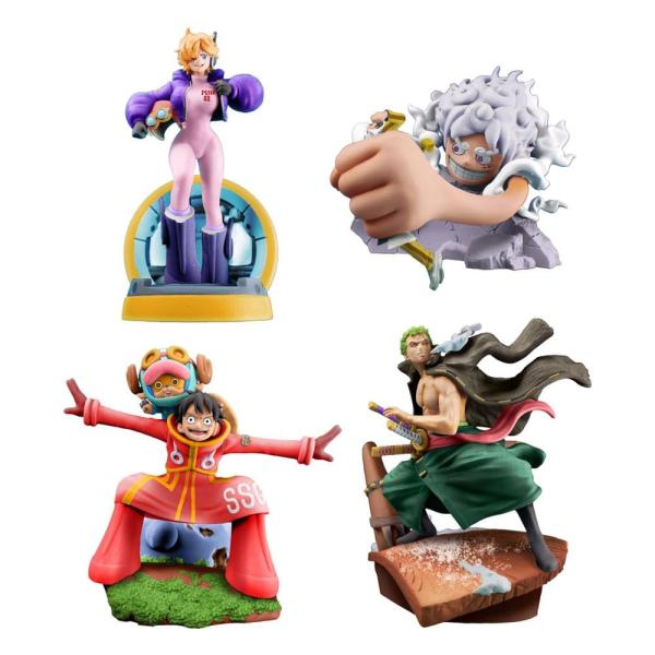プチラマ ワンピース LOGBOX RE BIRTH エッグヘッド編 [全4種セット(フルコンプ)]メガハウス