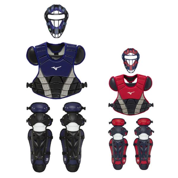 MIZUNO ミズノ 少年軟式用捕手防具3点セット 1djpc017 : 野球用品専門