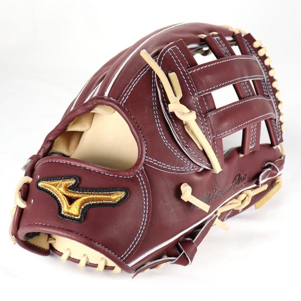 MIZUNO（ミズノ） 硬式外野　グラブ　キップレザー　型付済み ミズノ　Mizuno 野球館オリジナル 外野手用 ミズノプロ 硬式グローブ グローブ