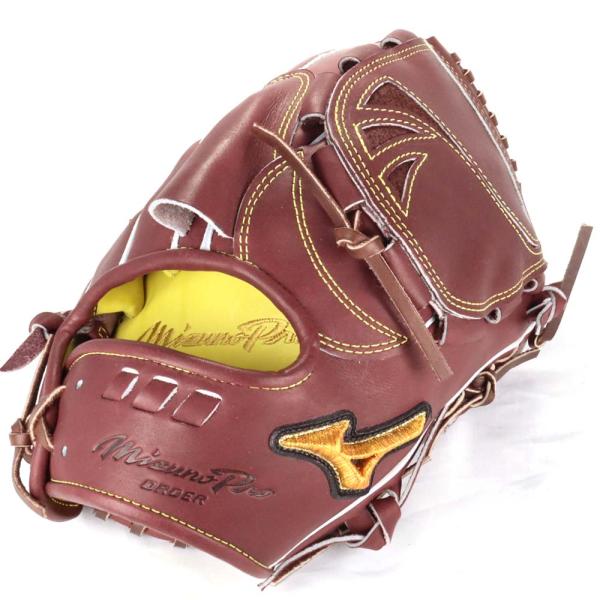 【美品】ミズノプロ 硬式用投手オーダーグローブ MIZUNO ミズノ 野球館オリジナル 硬式グローブ ミズノプロ 投手