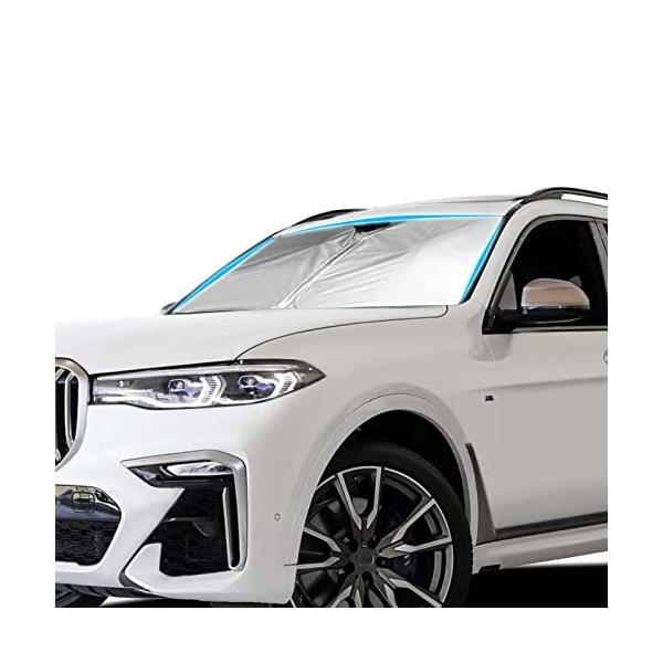LFOTPP  BMW X7 初代 2019年+ G07 専用 サンシェード フロントガラス用 サンシェード 日よけ UVカット 日差しカット ?