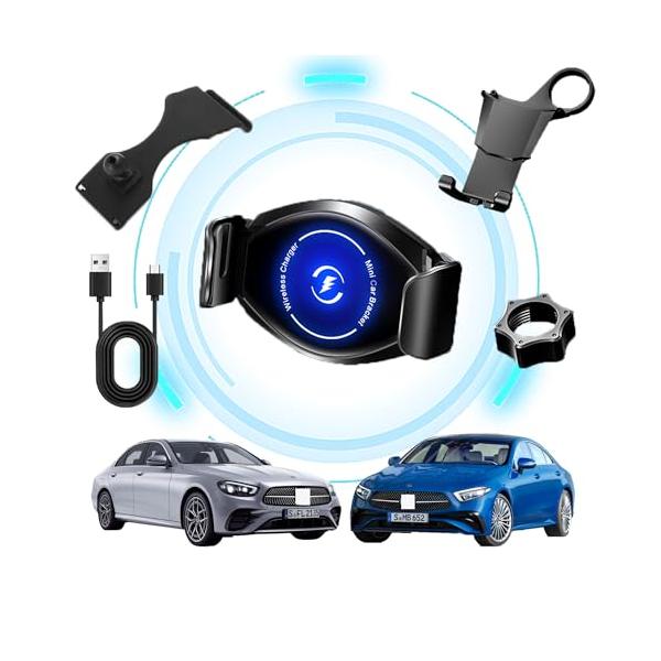 【ベンツ Eクラス/CLSクラス専用】oricarmes 電動型 スマホホルダー ワイヤレス充電器 メルセデス ベンツ Eクラス 5