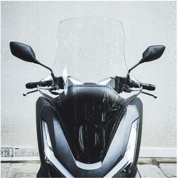 PCX125 PCX160 2025年 JK05 KF47 ウインドシールド 66cm クリア 透明 風防 スクリーン 車種専用 防風 ツーリング