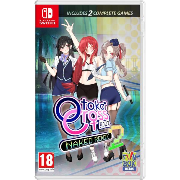 【新品未開封】オトコクロス(Otokonoko Cross) 2本セット 男クロス2 Otoko Cross Naked Remix 2 (Nintendo Switch) 正規輸入品