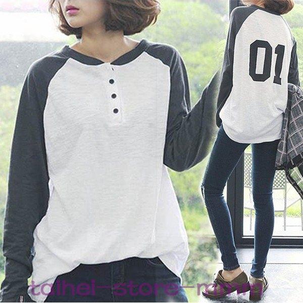 Tシャツレディース長袖tシャツゆったりロンtロングtシャツプリントトップス大きいサイズロンティールームウエア部屋着体型カバーかっこいい春夏 Hei 5929bxype タイヘイストア 通販 Yahoo ショッピング