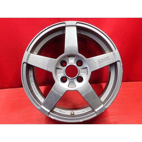 単品 社外 ホイール 1本 O・Z 5本スポーク ☆ 7J-17 PCD108 4穴