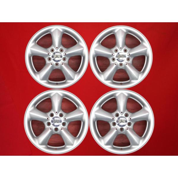 良品 4本SET】メルセデス・ベンツ SLKクラス R170 純正 5スポーク 