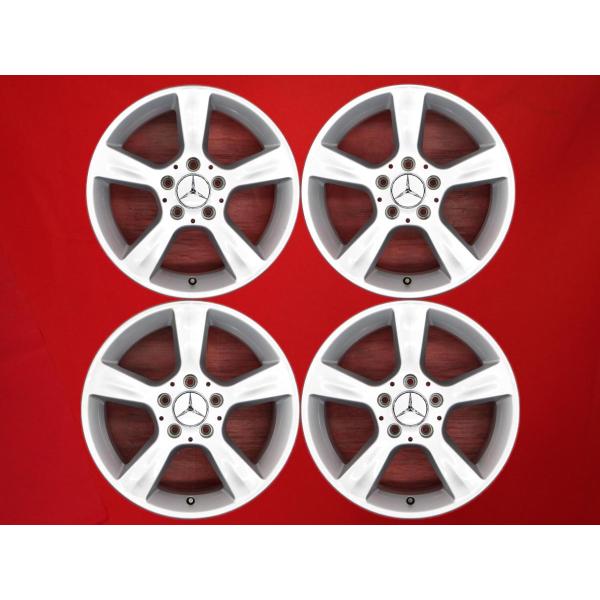 Glow.S メルセデスベンツ ホイール W203用w204w205等流用 良品 4本SET】ベンツ Cクラス W203 コンプレッサー アバンギャルド