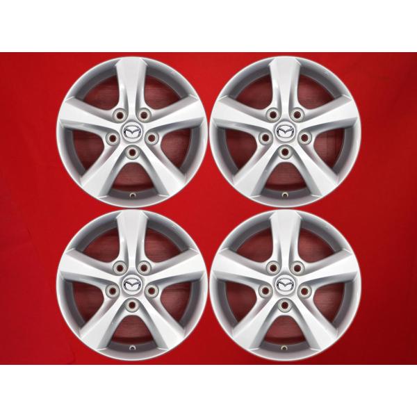 マツダMAZDA〉 アクセラ ( BK 系 ) 後期 純正 15inch☆6J-15 +52.5