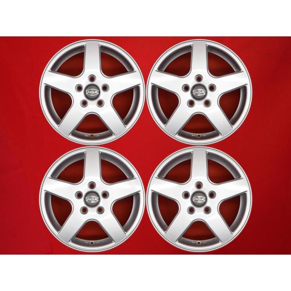 AGA エージーエー type Nordic ノルディック ホイール 4本 ☆ 5.5J-14