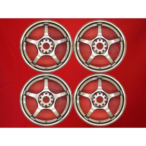 鍛造 軽量 レイズ RAYS グラムライツ 57F ホイール 4本 7.5J-17 PCD114