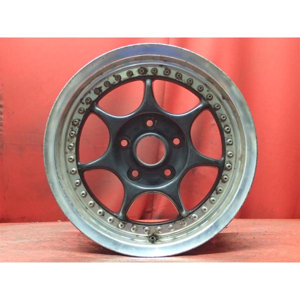 エンケイ　15インチ　ホイール　8スポーク　ゴールド　取説、ハブリング付 エンケイ 15インチ ホイール 8スポーク ゴールド 取説