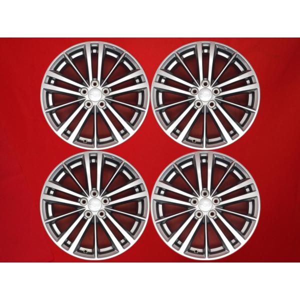 スバル インプレッサスポーツ純正 GP◆7J 17インチ IS48 PCD100-5H ハブ径56ｍｍ◆205/50R17◆ハッチバック G4 インプレッサ SUBARU スバル インプレッサ GJ GP 系 2.0i-S 純正 5スポーク 17インチ