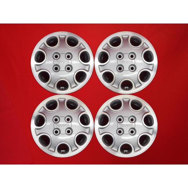 絶版 希少 旧車 TOYOTA トヨタ 純正 中古ホイール 4本 5J 13インチ